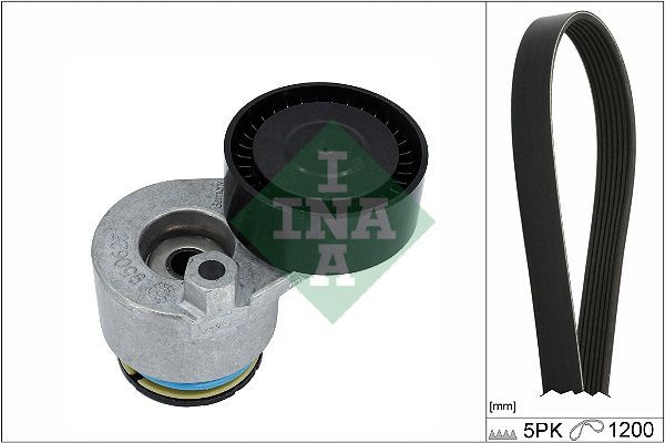 INA Keilrippenriemensatz 529 0511 10 FüR Renault-image