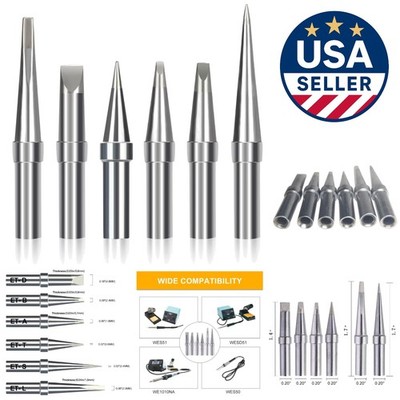 Customized Soldering Tips for Weller ET Series - Durable & High Performance 6pcs