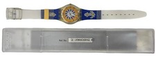 Orologio da Polso Swatch Gents&Ladies Blue Anchorage GK140 1991 + Custodia