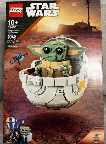 LEGO Star Wars Grogu with Hover Pram 75403 Building Set 1048pcs Brand New!