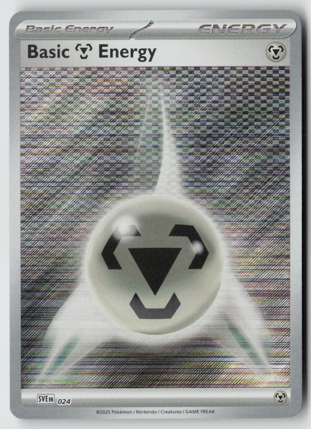 Basic Metal Energy 024 Scarlet & Violet Energies Pokemon Near Mint