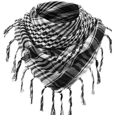 Shemagh Tactical Desert Military Head Scarf Face Mask Arab Wrap Keffiyeh Scarves