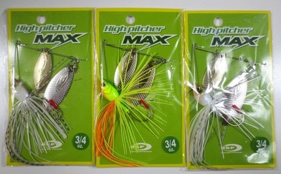 3 OSP High Pitcher Max 3/4oz. White and Vivid Lime Chart.