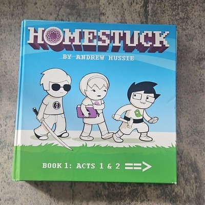 Homestuck Book 1 Acts 1 & 2 Hardcover Graphic Novel Viz Media Andrew Hussie