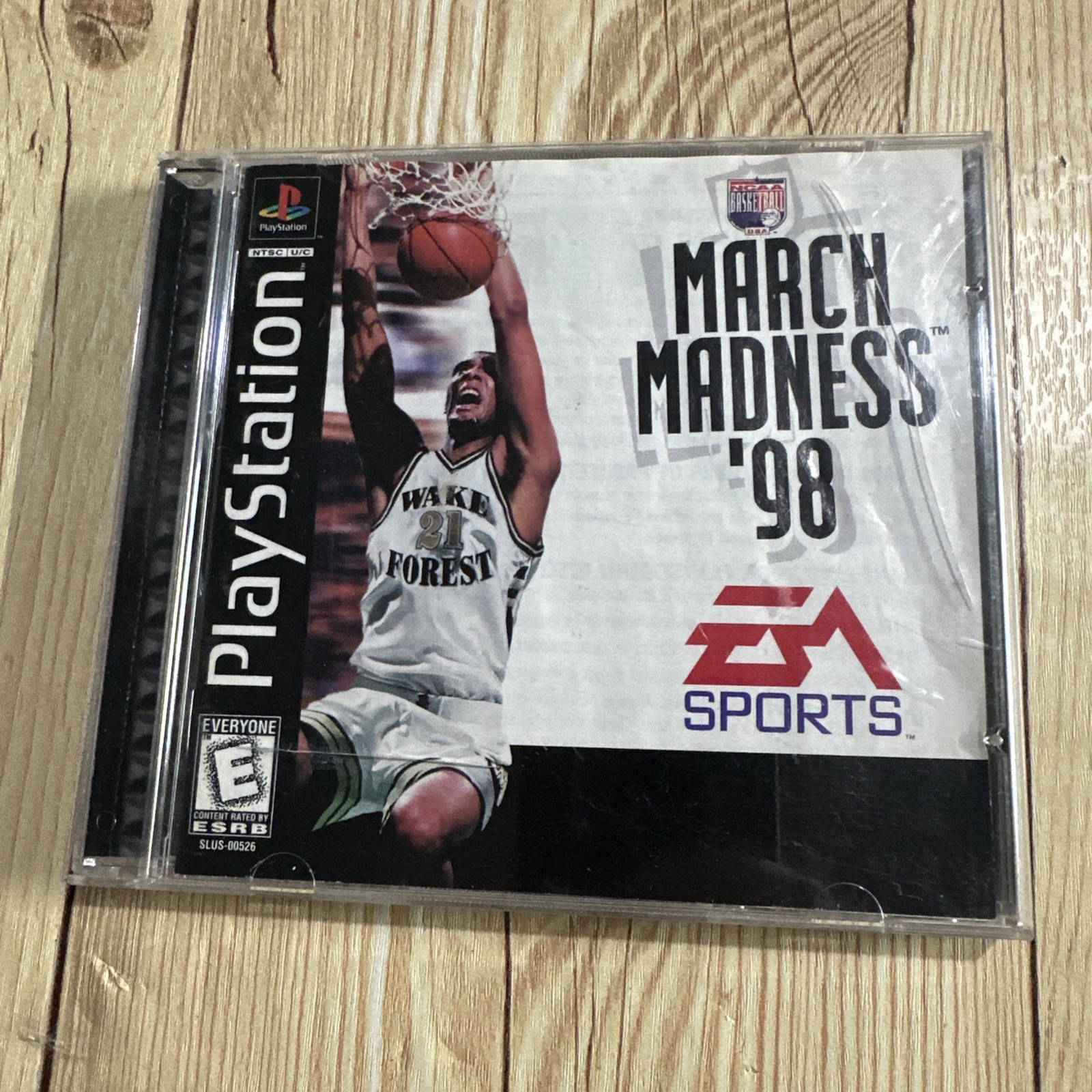 PlayStation 1 NCAA March Madness 98 – PS1 Game, Case & Manual