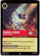 Randall Boggs Envious Coworker 123/204 Attack of the Vine Disney Lorcana