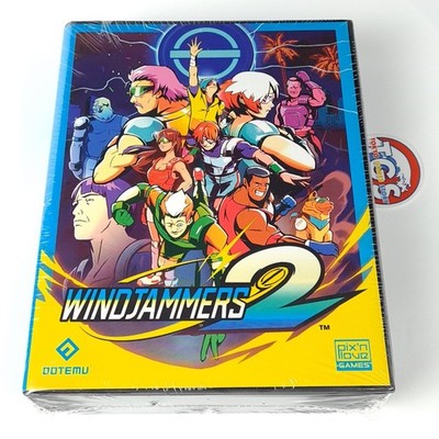 Windjammers 2 Collector's Edition (1340Ex.) PS4 Pix'n Love Games NEW (EN-FR-ES-D