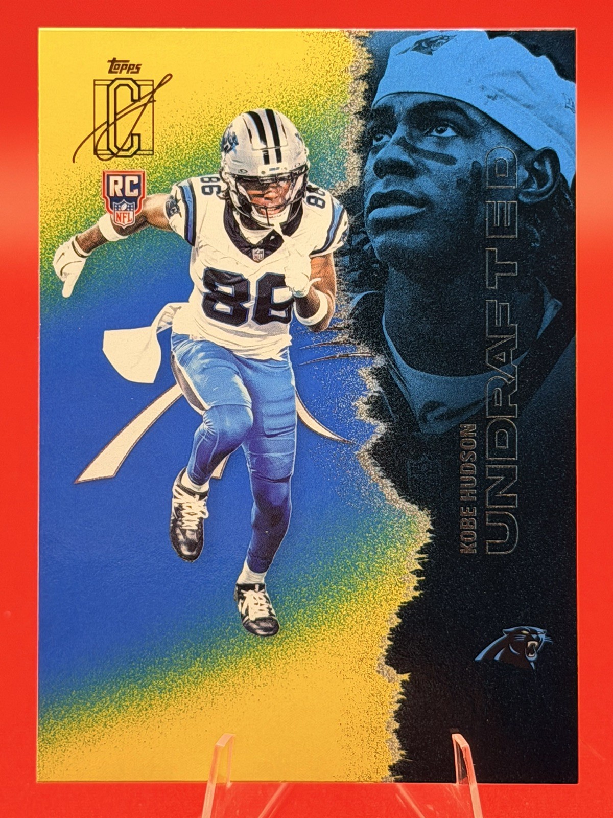 2025 Topps Signature Class - Rookies Kobe Hudson #248 Blue & Yellow (RC)