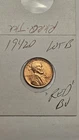 wheat penny 1942D LINCOLN CENT SHARP GEM RED BU 1942-D UNC RED LUSTER LOT #B
