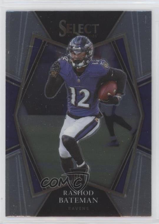 2021 Panini Select Premier Level Rashod Bateman #155 ow3