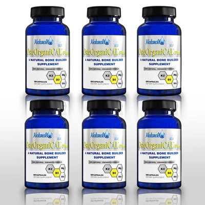 Plus - Organic Plant Base Source of Calcium Supplement with Vitamin D3, k2, M...