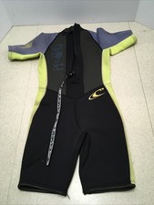 O'Neill Unisex Child Youth Reactor-2 2MM Back Zip S/S Spring Wetsuit Size 8