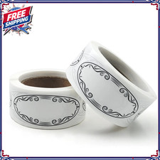 Bottle Labels 150pcs Jar Gift Tags Name Stickers Self-Adhesive Kitchen Organizer