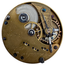 Antique L Size 1870 E. Howard.Co Series V 15 Jewel Hunter Pocket Watch Movement