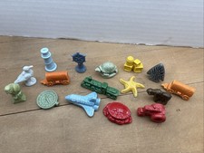 Estatuillas de cerámica de té rosa roja Wade de colección 16 piezas animales transporte náutico