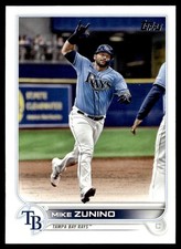 2022 Topps Mike Zunino Tampa Bay Rays #324