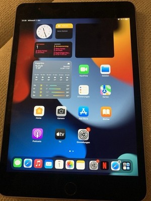 Apple iPad mini 4 128GB, WLAN + Cellular 20,07 cm, (7,9 Zoll) - Spacegrau