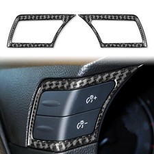 Carbon Fiber Cruise Control Button Frame Cover Trim For Infiniti G37 G35 08-2013
