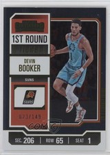 2023-24 Panini Contenders 1st Round Ticket 23/149 Devin Booker #85 0y2q