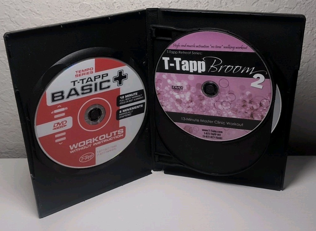【希少】ラディカルフィットネス UBOUND CD&DVD No.28 T-Tapp Total Workout 4-Disc DVD R33 | eBay