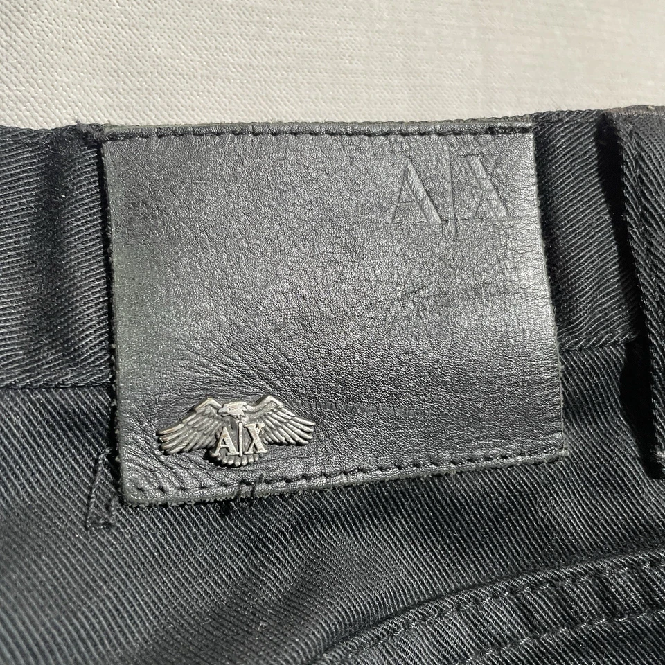 Jeans Armani Para Hombres AJ Calce Ajustado Denim Botón Mosca Talla 31/30 Pierna Recta J66 Foto 4 de 4