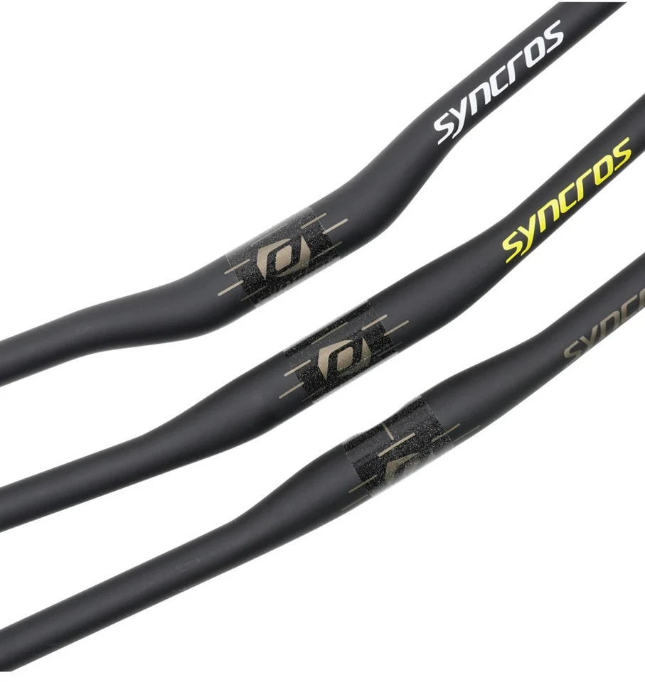 Manillar ultraligero de enrutamiento interno de bicicleta de montaña de carbono completo 31,8 mm mate Foto 4 de 4