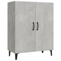 Sideboard Betongrau 70X34X90 Cm Holzwerkstoff
