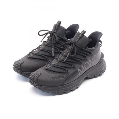 MONCLER TRAILGRIP LITE 2 Sneakers 4M00130M345799936 Fabric Black #36 NEW Women