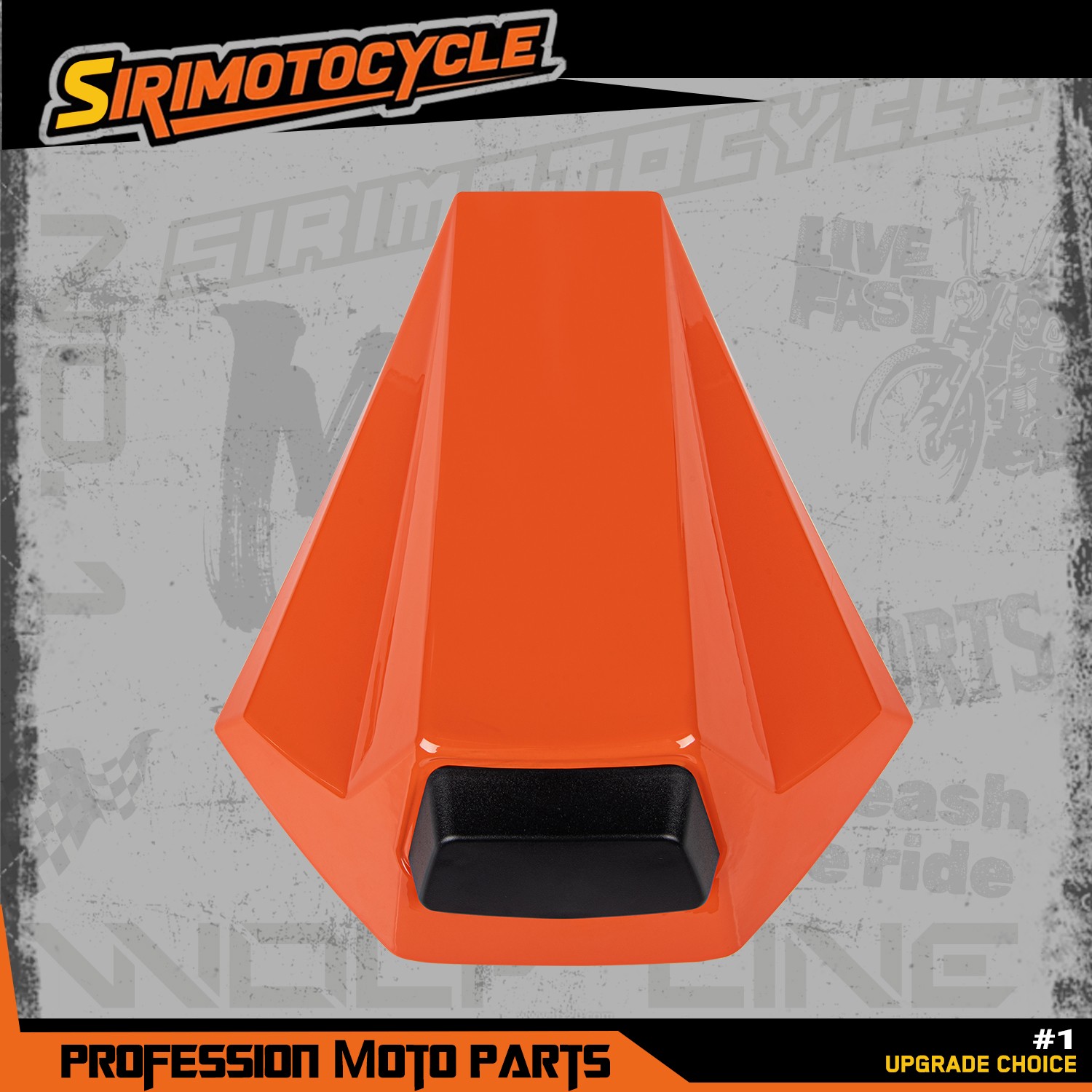 Rear Passenger Seat Cowl For KTM RC125/RC200/RC390 2022-2024 Pillion Solo Cover