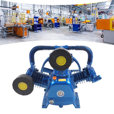 #ad High Pressure Air Compressor Cylinder Pump Head W Style 3 Cylinder 175PSI 7500W $283.95