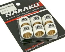 Variomatic Weights Naraku HD 18x14, 12.4g/gram for Kymco Downtown 125i