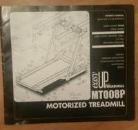 MT008P Motorized tredmill book guide 