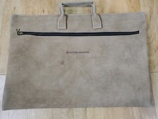 Vintage United Airlines Employee Paper Folder carrying bag Faux Suede TV Prop