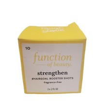 Function of Beauty 10 Strengthen Booster Shots with Pea Sprout Extract 2-Pack