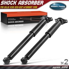 2x Rear Side Shock Absorber for Volvo XC60 2010 2011 2012-2017 with Variant Code
