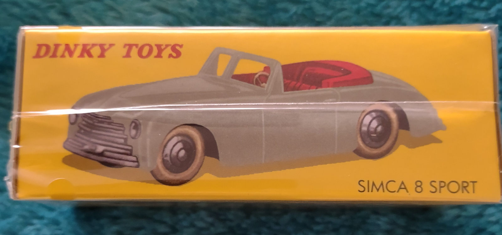 SIMCA VERSAILLES BLEU ET BLANCHE 1955 DINKY TOYS 1/43