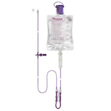 5x Flocare Infinity TOP-Beutel 1,3 L mit Pack-Set Überleitgerät PZN 11289417