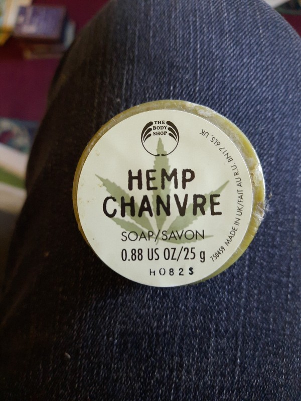The Body Shop Hemp Chanvre Soap 0.88 Oz.  Sealed
