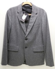 Rag Bone Deconstructed Razor Wool Blend Blazer - Grey - Size 36