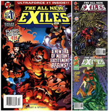 All New Exiles U PICK comic 1 2 3 4 5 6 7 8 9 10 11 1995 Malibu f012