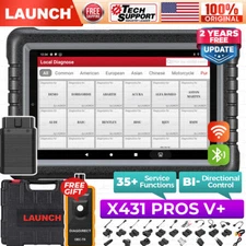 LAUNCH X431 Pros V+Pro Bidirectional Scan Tool Car Diagnostic Scanner  Coding