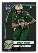 2024 Bowman Chrome University Football - #34 Byrum Brown
