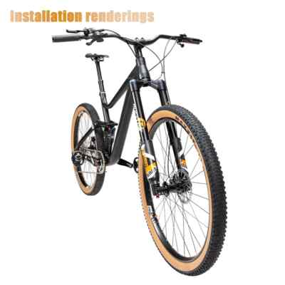 Fourche Avant VTT LvTu 27,5 Pouces – 120 Mm De Débattement, Air, Réglage Rebond, Verrouillage Remote, Pivot Droit/conique