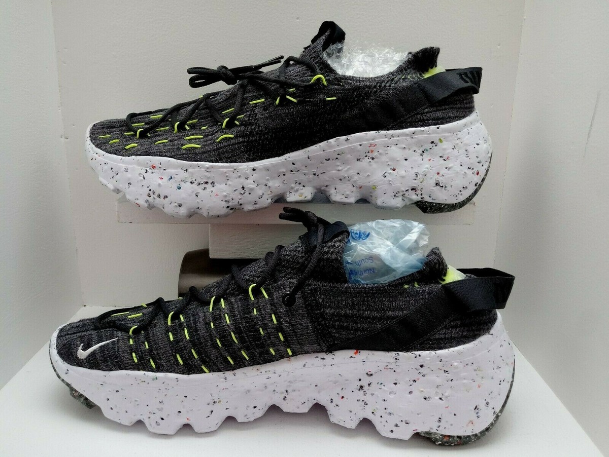 Nike Men’s Space Hippie 04 Gray Volt Size 10.5 Amazon.com | Nike Mens Space Hippie 02 CQ3988 002 Grey Volt  main image 3