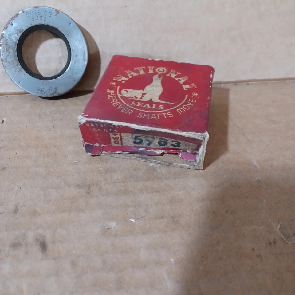 NOS 1936 - 1948 CHRYSLER DODGE DESOTO PLYMOUTH Mopar REAR AXLE SEAL (INNER) 5983 - Image 2 of 4