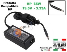 Alimentatore compatibile alta qualità per notebook HP Sleekbook 15-B Series