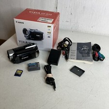 Canon Vixia HF R10 8GB Memory HD Digital Camcorder IN BOX  1 GB SD card