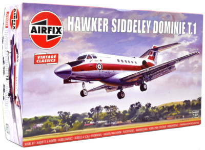 Airfix Vintage Classics Hawker Siddley Dominie T.1 1:72 Scale Model Kit A03009V
