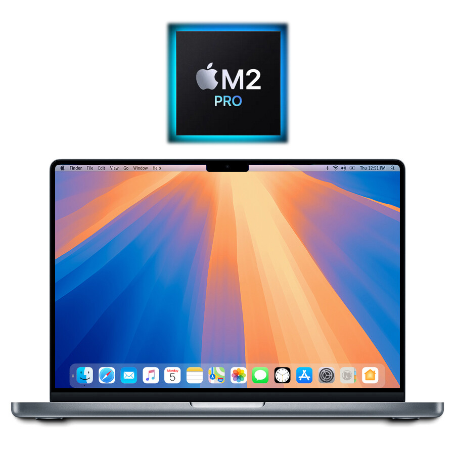 MacBook Pro 16" Apple M2 Pro 2023 16GB/512GB gris espacial A2780 con garantía