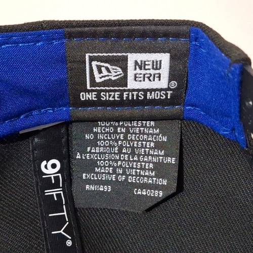 New Era Colorado Avalanche Black Snapback Hat 9Fifty With Emblem - Picture 10 of 10